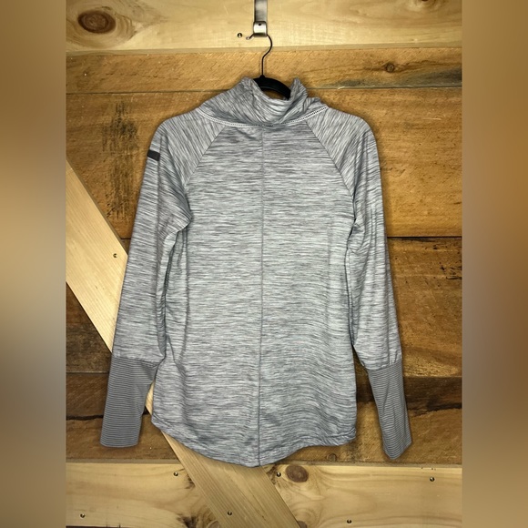 Avalanche Medium Women’s Outdoors Sweatshirt Cowl Neck Hoodie Pullover Grey - Picture 11 of 14